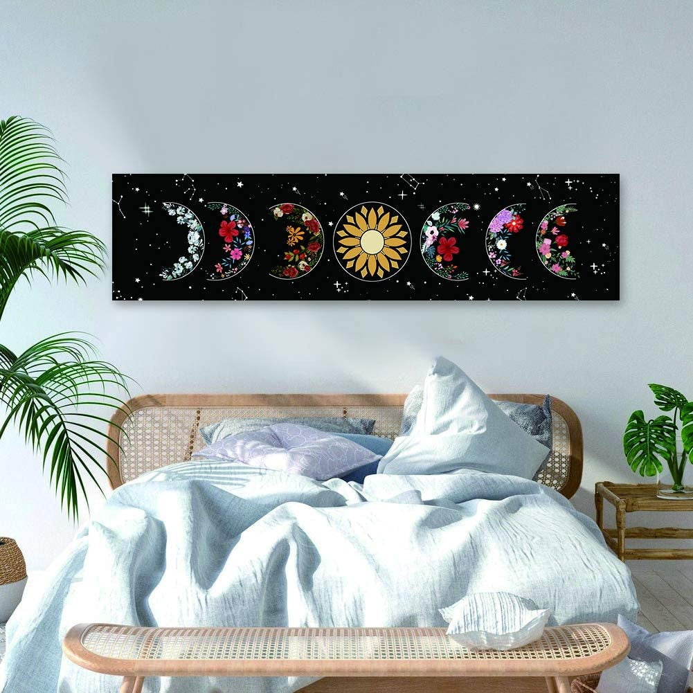 Floral Sofa Tapestry Blanket, Hanging Wall Tapestry