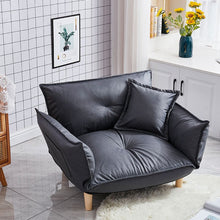 Load image into Gallery viewer, Convertible Adjustable Sofa Couch and Love Seat Japanese Furniture Fold Down Futon Sofabed Ideal for Living Room, Bedroom, Dorm