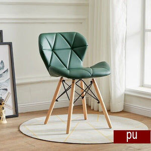Dining chair Nordic bedroom home leisure simple chair discussion desk chair makeup manicure stool