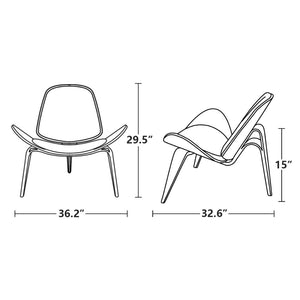 Replica Lounge Nordic Creative Simple Designer Single Sofa Chair Smile Airplane Shell Chair Dining Room Chairs