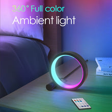 Load image into Gallery viewer, Led Night Light RGB Desk Lamp APP Music Rhythm Atmosphere Light Remote Control Dimming Game Desktop Bedroom Bar Live Broadcast