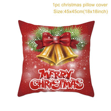 Load image into Gallery viewer, Christmas Cushion Cover Merry Christmas Decorations for Home Christmas Ornament Navidad Noel Xmas Gifts Happy New Year