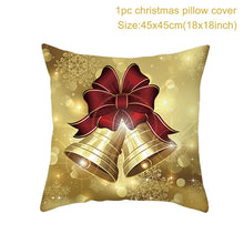 Load image into Gallery viewer, Christmas Cushion Cover Merry Christmas Decorations for Home Christmas Ornament Navidad Noel Xmas Gifts Happy New Year