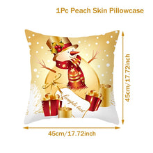 Load image into Gallery viewer, Christmas Cushion Cover Merry Christmas Decorations for Home Christmas Ornament Navidad Noel Xmas Gifts Happy New Year