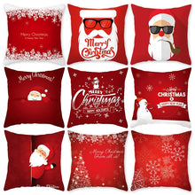 Load image into Gallery viewer, Christmas Cushion Cover Merry Christmas Decorations for Home Christmas Ornament Navidad Noel Xmas Gifts Happy New Year