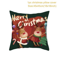 Load image into Gallery viewer, Christmas Cushion Cover Merry Christmas Decorations for Home Christmas Ornament Navidad Noel Xmas Gifts Happy New Year