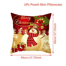 Load image into Gallery viewer, Christmas Cushion Cover Merry Christmas Decorations for Home Christmas Ornament Navidad Noel Xmas Gifts Happy New Year