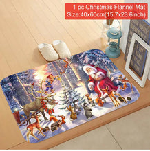 Load image into Gallery viewer, Christmas Door Mat Santa Claus Outdoor Carpet Merry Christmas Decorations For Home 2023 Navidad Xmas Ornament New Year 2024