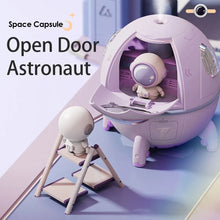 Load image into Gallery viewer, Home Portable Office Desktop USB Astronaut Space Capsule Air Humidifier Diffuser 220ML With Colorful Led Light Christmas Gift