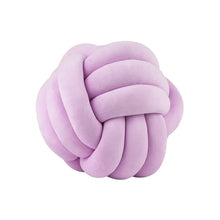 Load image into Gallery viewer, Soft Knot Ball Pillows Round Throw Pillow Cushion Kids Home Decoration Plush Pillow Throw Knotted Pillow Handmade