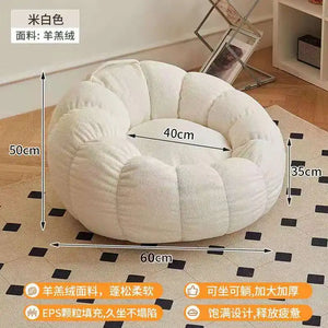 Lazy Sofa Chair balcony Leisure bean bag chair sleep Sofa couches for living with Stool Bedroom Furniture floor Sofa chair