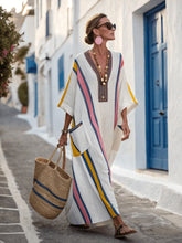 Load image into Gallery viewer, Summer Elegant Large Size Printing Long Pendulum Dress