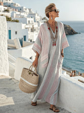 Load image into Gallery viewer, Summer Elegant Large Size Printing Long Pendulum Dress