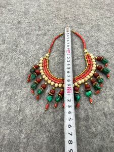 Adornment of Versatile Sweater Chains, Necklace Pendants, Minimalist Clothing, Retro Long Tibetan Nepal Necklace