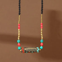 Load image into Gallery viewer, Retro Tibetan Nepalese Bead Necklace Ethnic Style Woven Collar Chain