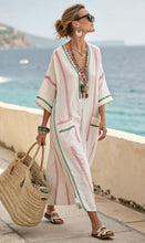 Load image into Gallery viewer, Summer Elegant Large Size Printing Long Pendulum Dress