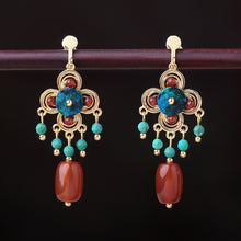 Load image into Gallery viewer, New Original Design Is Classic, Fashionable, Red, Exquisite, Elegant Earrings, Slimming Earrings, and Ear Clips for Women