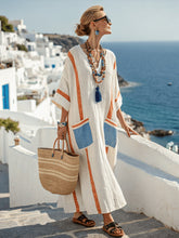 Load image into Gallery viewer, Summer Elegant Large Size Printing Long Pendulum Dress