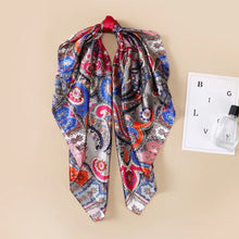 Load image into Gallery viewer, New Square Scarf Women&#39;s Scarf Ethnic Style Shawl Cashew Fruit Pattern Retro Headband