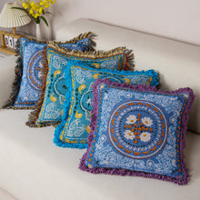 Load image into Gallery viewer, Pillow Cover Ethnic Style Cushion Sofa Pillow Jacquard Pillow Bohemian Decorative Pillow Case