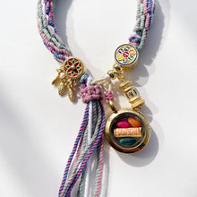 Load image into Gallery viewer, Tibetan Thangka New Summer Fresh Cycle Bracelet Gawu Box Bracelet Ring Colorful Bracelet Ethnic Style Tieji Rope