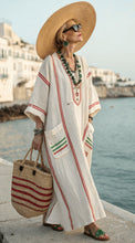 Load image into Gallery viewer, Summer Elegant Large Size Printing Long Pendulum Dress