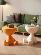 Load image into Gallery viewer, Customized Cartoon Sofa Side Table Creative Flat Head Coffee Table Small Home Plastic Coffee Table Furniture Side Table