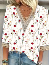 Load image into Gallery viewer, Temperament Loose Woman Shirt Fashion Casual Blouse Elegant Long Sleeve Woman Shirt Holiday Weekend Top