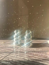 Load image into Gallery viewer, Mosaic Plastic Spiral Vase Creative Flower Arrangement Container Living Room Decoration