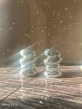 Load image into Gallery viewer, Mosaic Plastic Spiral Vase Creative Flower Arrangement Container Living Room Decoration