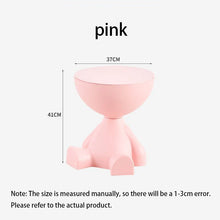 Load image into Gallery viewer, Customized Cartoon Sofa Side Table Creative Flat Head Coffee Table Small Home Plastic Coffee Table Furniture Side Table