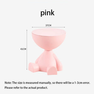 Customized Cartoon Sofa Side Table Creative Flat Head Coffee Table Small Home Plastic Coffee Table Furniture Side Table