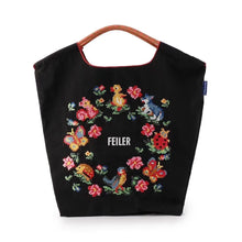 Load image into Gallery viewer, Draw String Hand Bag Oxford Cloth Embroidery Tote Reuseable Nylon Bag Portable Shoulder Bag Korea Bag Foldable Bag Embroidery