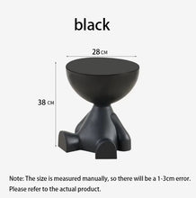 Load image into Gallery viewer, Customized Cartoon Sofa Side Table Creative Flat Head Coffee Table Small Home Plastic Coffee Table Furniture Side Table
