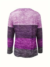 Load image into Gallery viewer, Autumn and Winter European and American Popular V Neck Zipper Splicing Long-Sleeved Printed Burnt Flower Women's T-Shirt fo