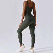 Load image into Gallery viewer, Spring Seamless One-Piece Yoga Suit Dance Belly Tightening Fitness Workout Set Stretch Bodysuit Gym Clothes Push Up Sportswear