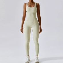 Load image into Gallery viewer, Spring Seamless One-Piece Yoga Suit Dance Belly Tightening Fitness Workout Set Stretch Bodysuit Gym Clothes Push Up Sportswear