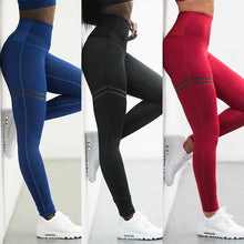Load image into Gallery viewer, Women's Pants Fitness Leggings Printed High Waist Pants Running Gym Sport Jogging Pants Trousers