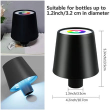 Load image into Gallery viewer, Wireless Wine Bottle LED Table Lamp - Dimmable USB Rechargeable