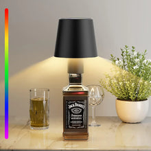 Load image into Gallery viewer, Wireless Wine Bottle LED Table Lamp - Dimmable USB Rechargeable