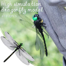 Load image into Gallery viewer, Simulation Dragonfly Hanging Ornament - Lifelike Garden Decor