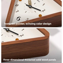 Load image into Gallery viewer, Creative Double-Sided Corner Wall Clock - Silent Geometric Design