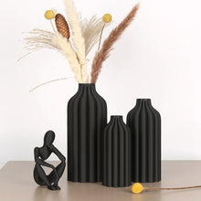 Load image into Gallery viewer, Bohemian Art Vase Set - Earthy Tones Home &amp; Office Decor