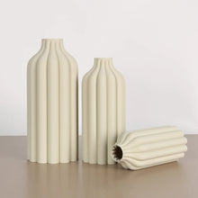 Load image into Gallery viewer, Bohemian Art Vase Set - Earthy Tones Home &amp; Office Decor