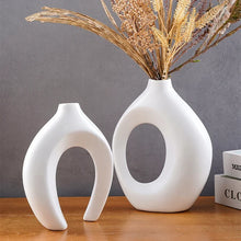 Load image into Gallery viewer, Couple Series Creative Ceramic Vase Set - Modern Indoor Statues