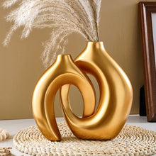 Load image into Gallery viewer, Couple Series Creative Ceramic Vase Set - Modern Indoor Statues