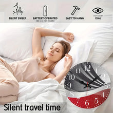Load image into Gallery viewer, Minimalist Silent Quartz Wall Clock - Modern Living Room Decor