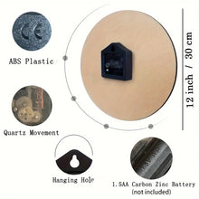 Load image into Gallery viewer, Minimalist Silent Quartz Wall Clock - Modern Living Room Decor