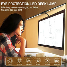 Load image into Gallery viewer, Eye-Caring 10W LED Clamp Desk Lamp - Flexible USB Powered Light