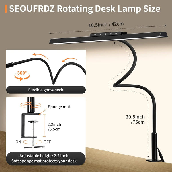 Modern Stepless Dimming Desk Lamp